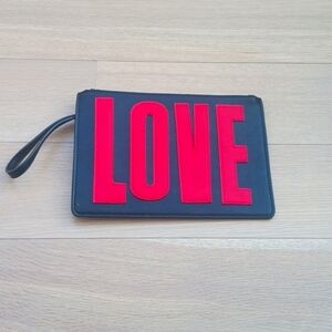 LOVE Clutch with strap